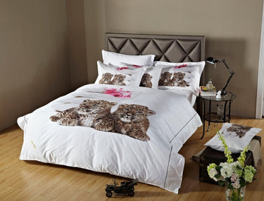 6 Piece Fun Animal Print Bedding Set